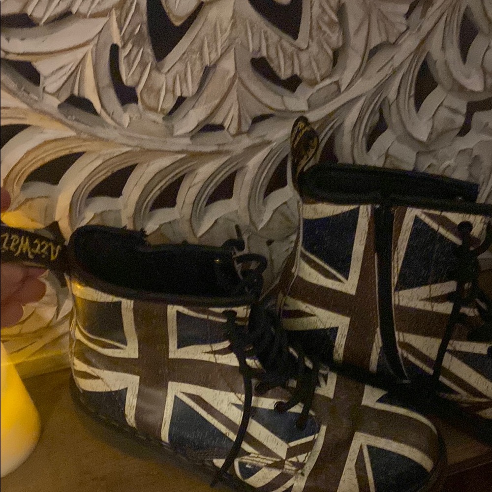 Dr. Marten’s combat boot.